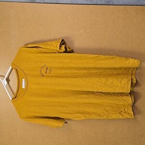 Dailystory Size S Mustard Yellow Classic T-Shirt